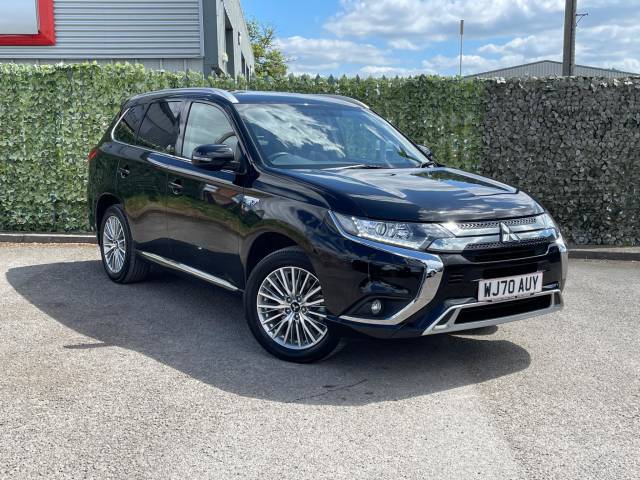 Mitsubishi Outlander 2.4 PHEV Design 5dr Auto Estate Petrol / Electric Hybrid BLACK